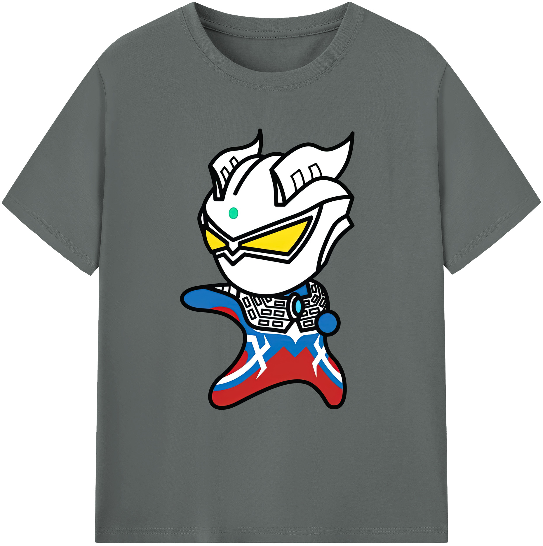 （画像用） ウルトラマン Ultraman 綿100％ メンズ半袖Tシャツ｜肌触りやわらか＆通気性